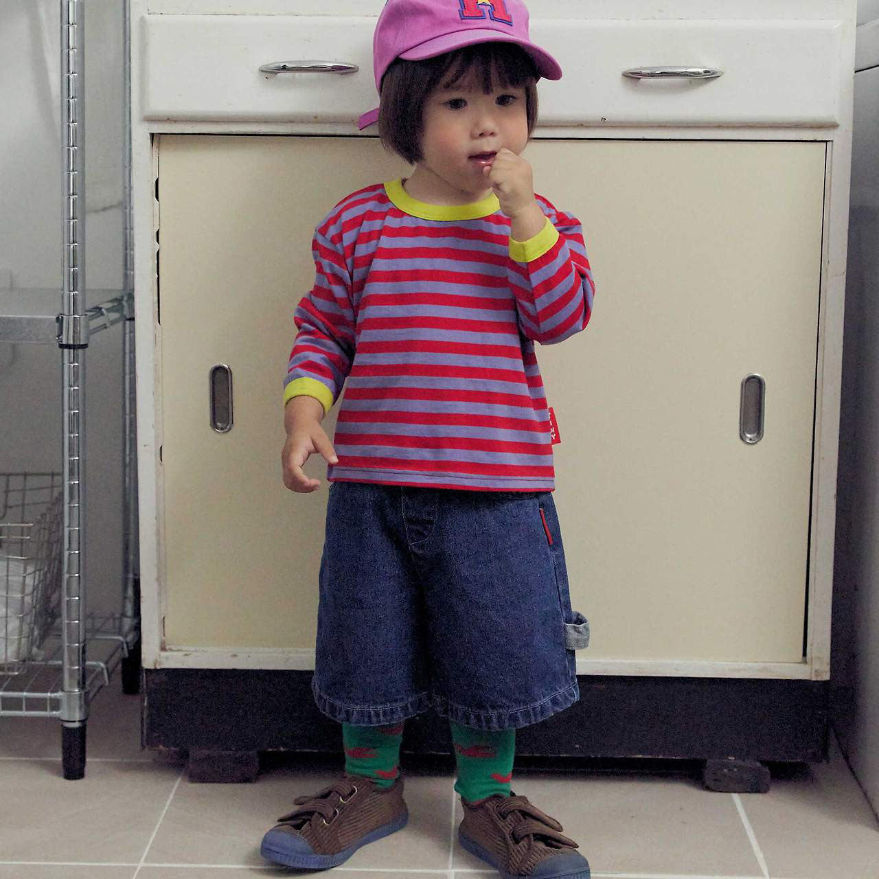 Toddler F26 Stripe Long Sleeve Top (2-6y) - 2 Colors
