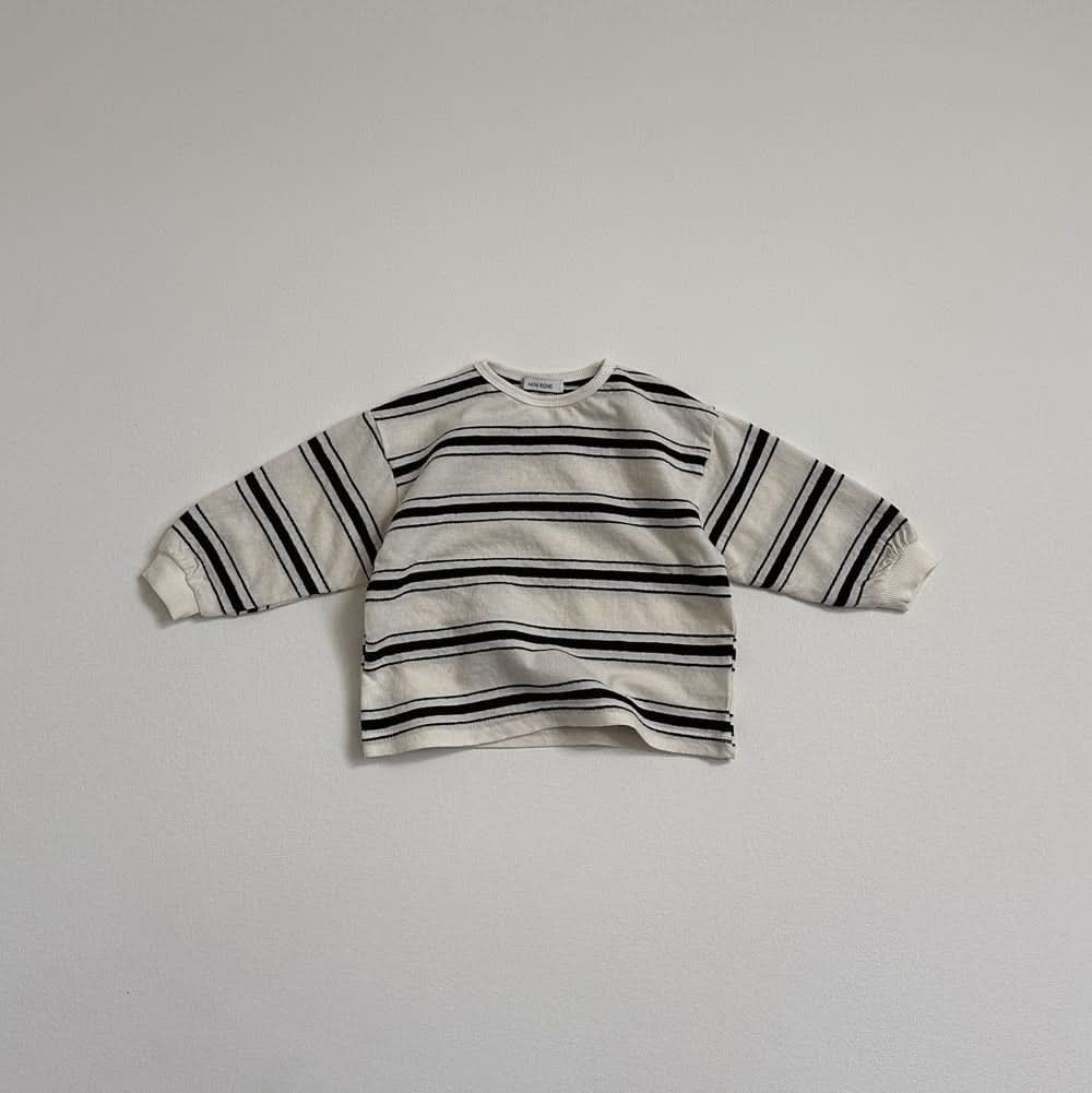 Toddler S25 Stripe Cotton Knit Top (10m-4y) - 3 Colors - AT NOON STORE