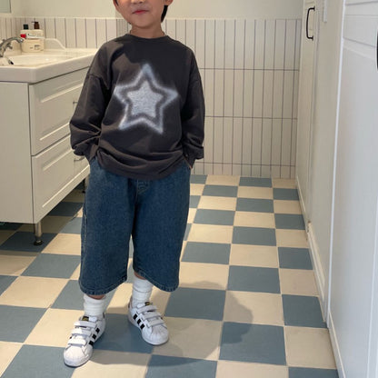 Kids F25 Big Star Long Sleeve Top (2-7y) - 2 Colors