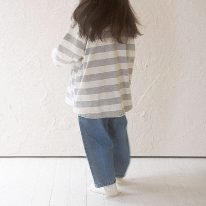 Kids Anggo F24 Denim Pull-On Pants (1-6y)- 2 Colors - AT NOON STORE