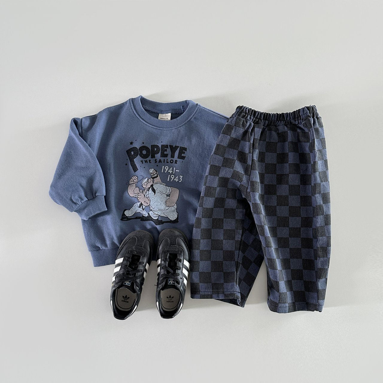 Toddler Bonito Checkered Pull-on Pants (6m-6y) - 2 Colors - AT NOON STORE