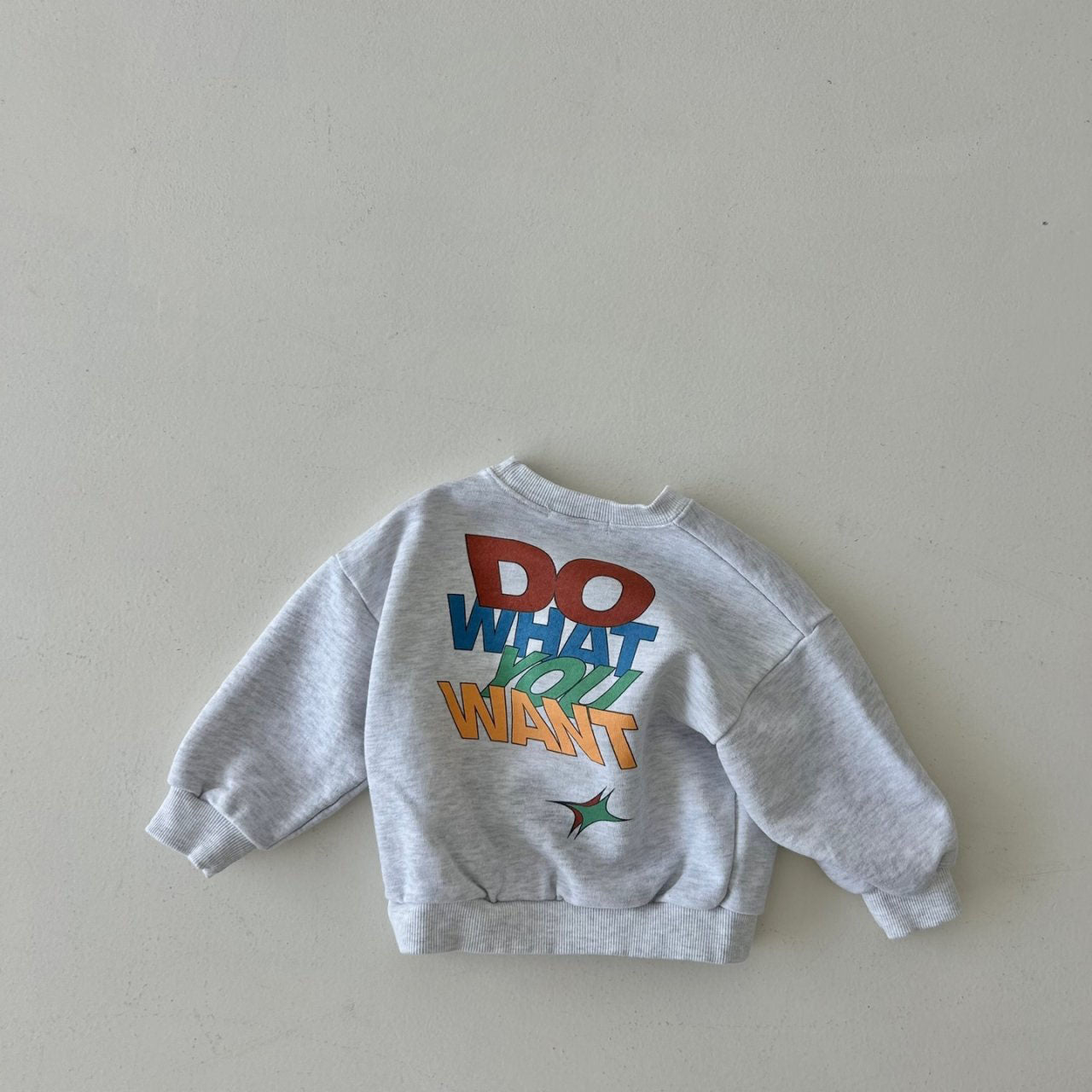 Kids Land S24 "DO WHAT YOU WANT" Sweatshirt (1-6y) - 2 Colors - AT NOON STORE