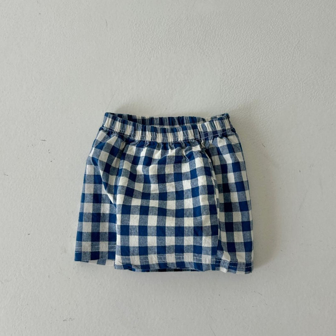 Baby Toddler Land Gingham Shorts (4m-6y) - 3 Colors - AT NOON STORE