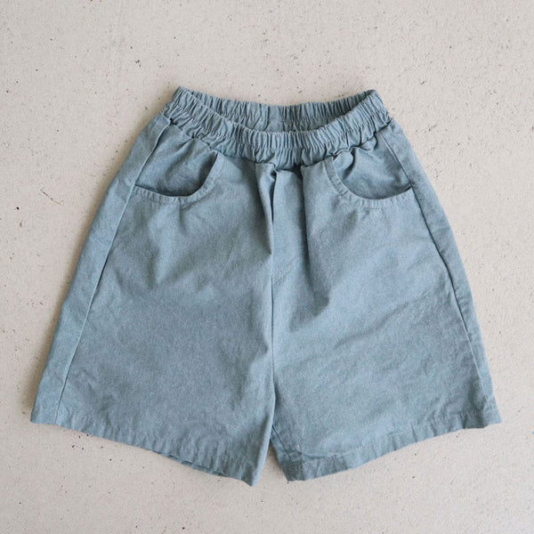Toddler Garment Dyed Knee-Length Shorts (2-7y) -2 Colors