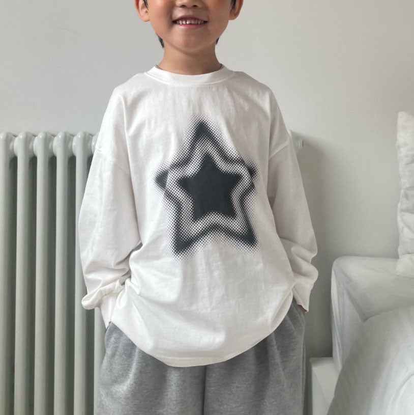 Kids F25 Big Star Long Sleeve Top (2-7y) - 2 Colors