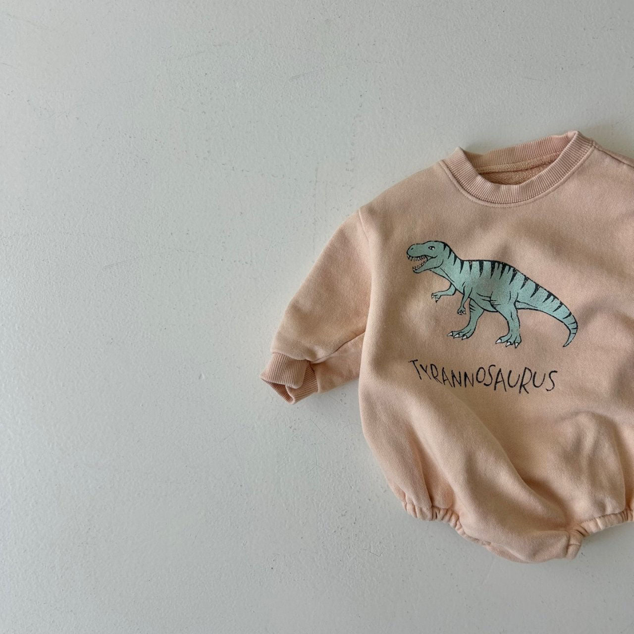 Baby Land S24 Dinosaur Sweatshirt Romper (4-15m) - 3 Colors - AT NOON STORE