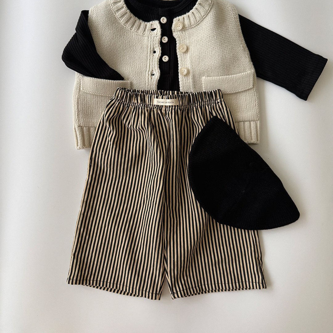 Baby/Toddler Aosta F26 Stripe Pull-on Pants (3m-5y)- 4 Colors
