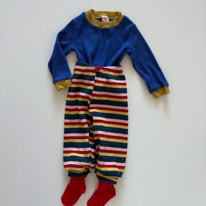 Toddler F26 Stripe Ribbed Jogger Pants (1-6y)