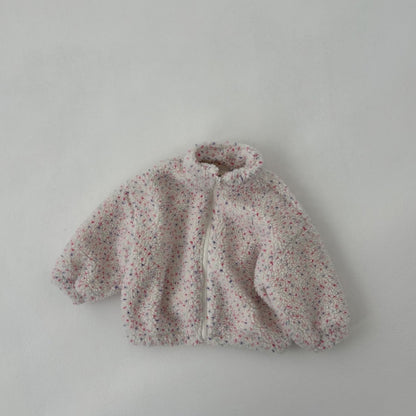 Toddler Land W25 Sherpa Mock Neck Zip-Up Jacket (1-6y) - 3 Colors