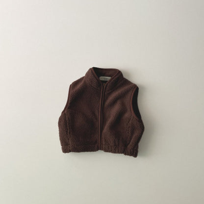 Toddler W25 Fleece Zip-up Vest (1-6y) - 2 Colors