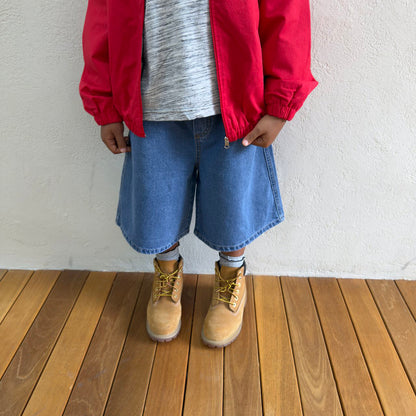 Toddler F26 Bermuda Denim Shorts (3-10y) - Blue