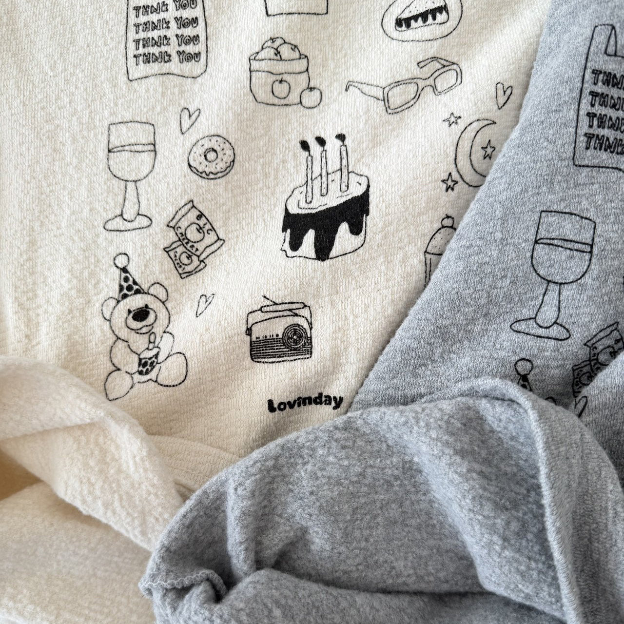 Toddler W25 Graphic Print Long Sleeve Top (1-7y) - 2 Colors