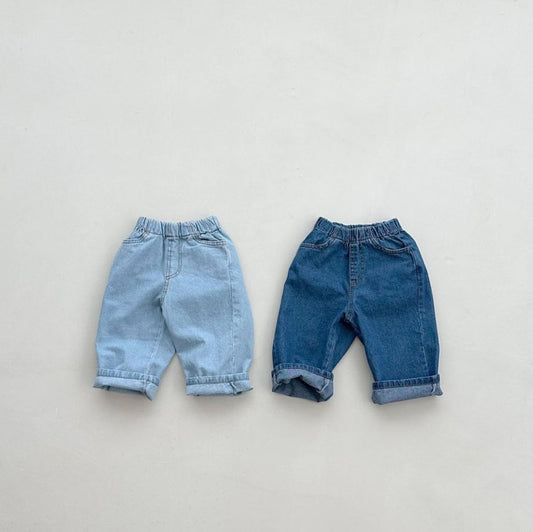 Toddler S25 Basic Pull-On Denim Pants (2-6y) - 2 Colors