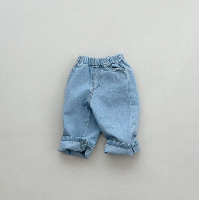 Toddler S25 Basic Pull-On Denim Pants (2-6y) - 2 Colors