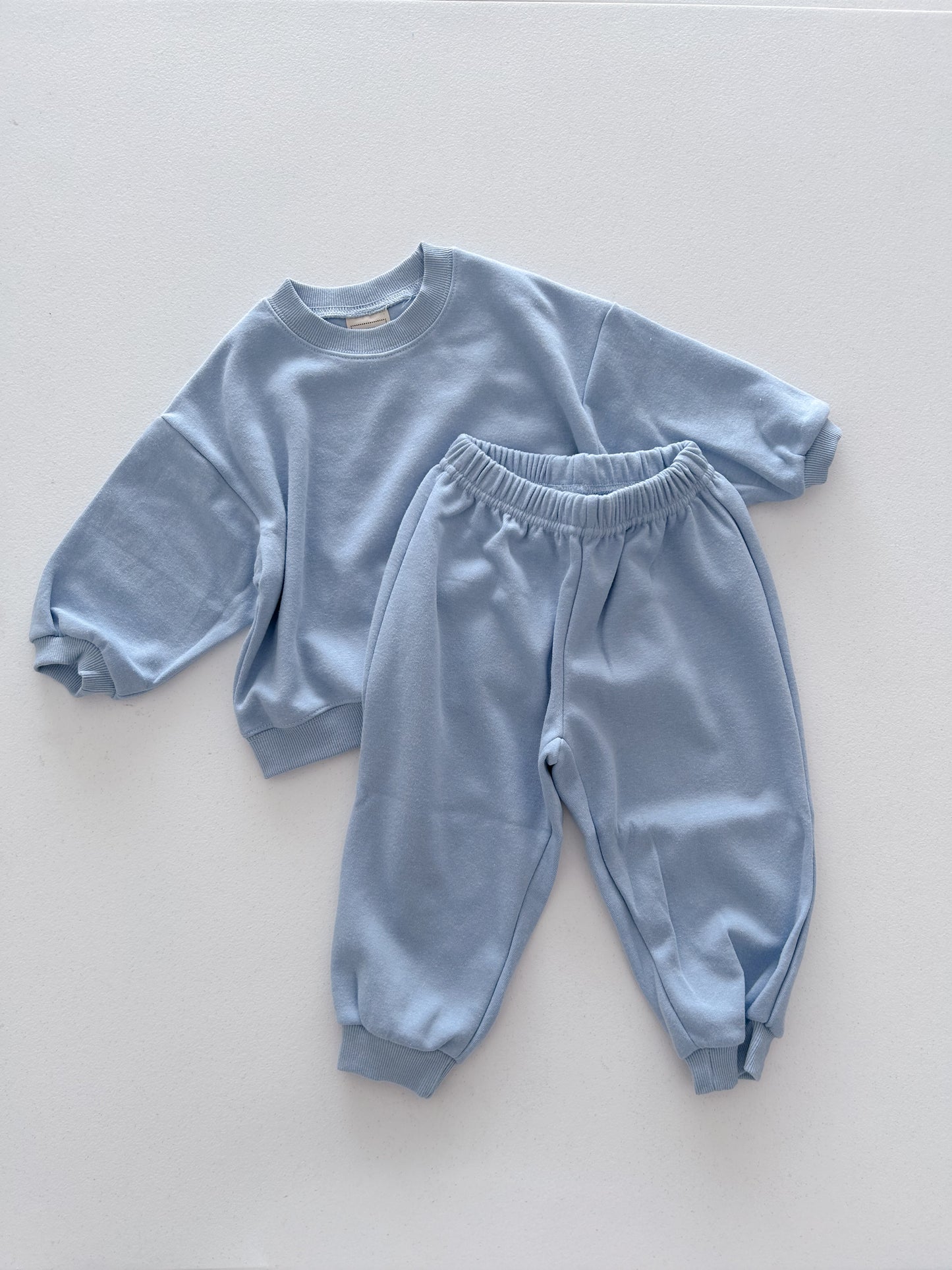 Kids Soy F26 Basic Long Sleeve Sweatshirt and Jogger Pants Set (1-7y) - 5 Colors