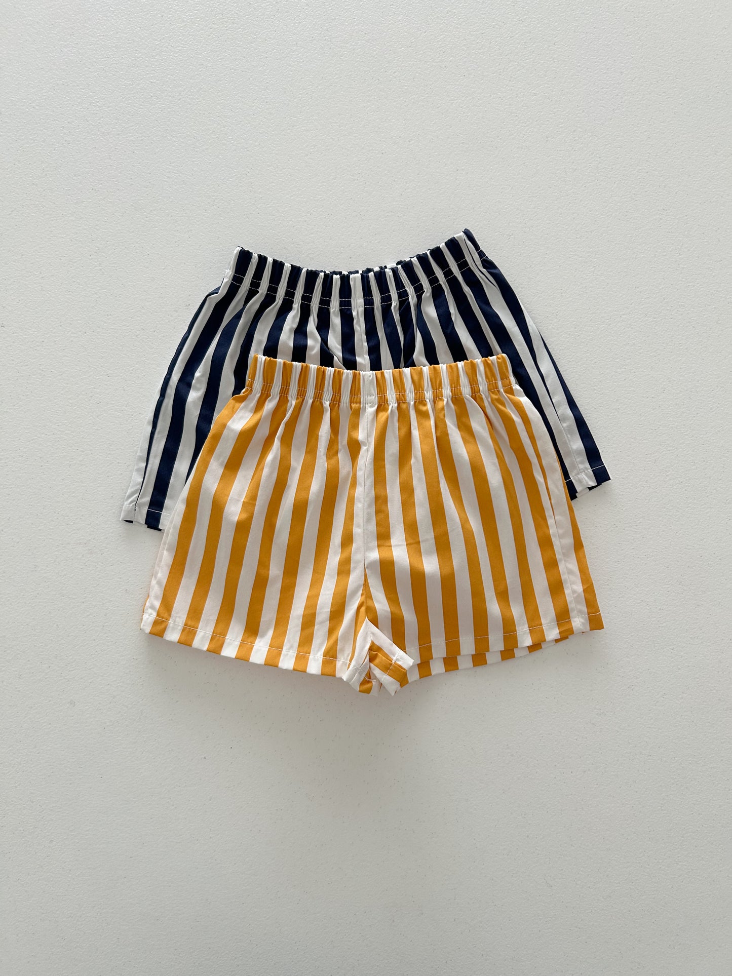Toddler SS26 Stripe Shorts (4m-6y) - 2 Colors - AT NOON STORE