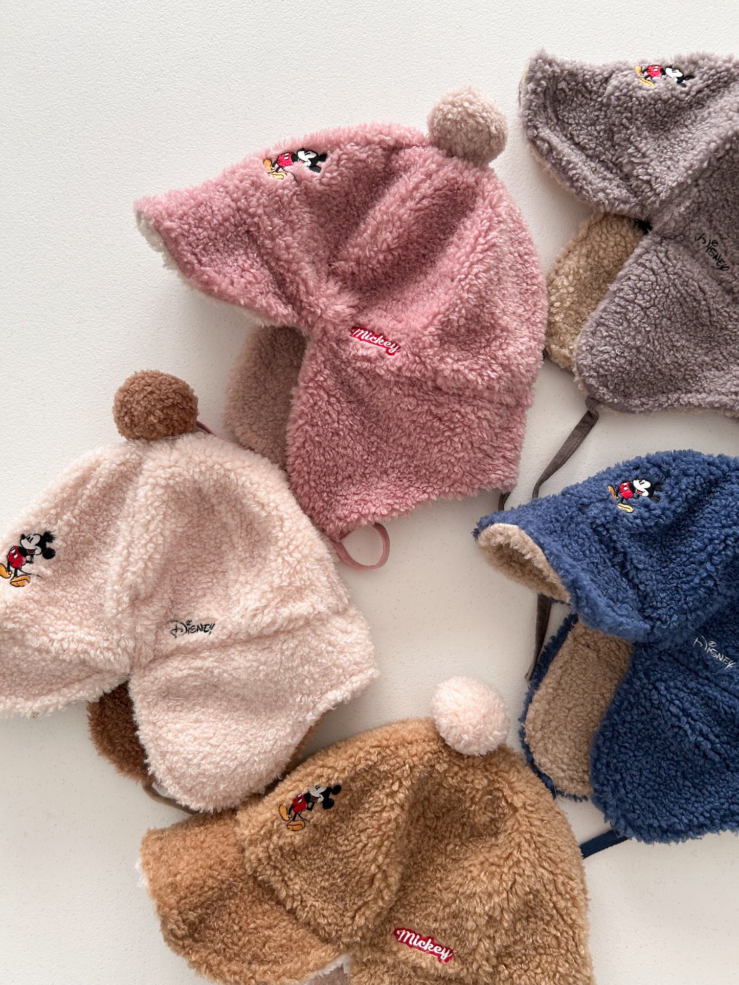 Toddler Disney Mickey Sherpa Earflap Hat (3-5y) - 5 Colors