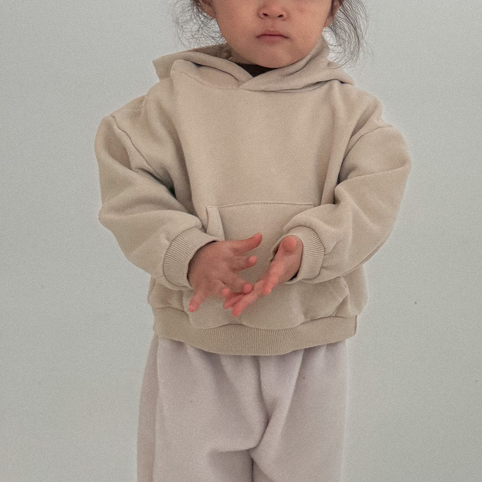 Baby Bella W25 Warm Soft Kangaroo Pocket Hoodie (6m-3y) - 2 Colors