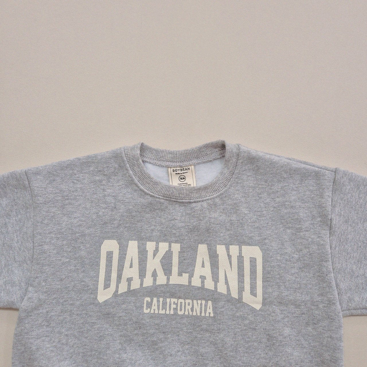 Kids Soy W24 Warm Brushed Fabric 'OAKLAND' Sweatshirt (1-6y) - 2 Colors