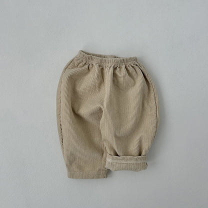 Baby Toddler Land W25 Warm Corduroy Pull-on Pants (4m-6y) - 4 Colors