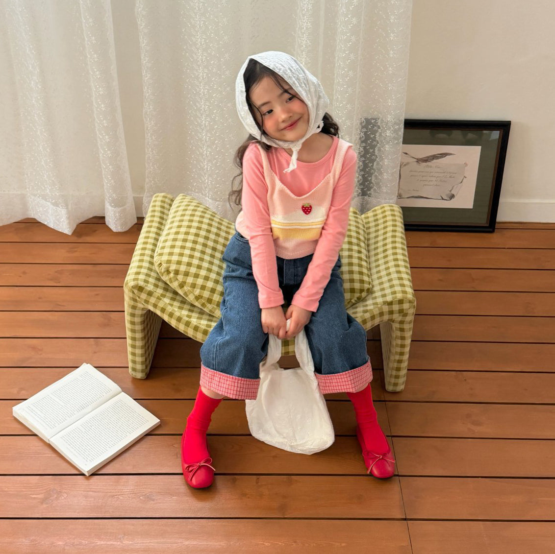 Toddler 3Pk Heart Jacquard Socks Set (2-7y) - AT NOON STORE