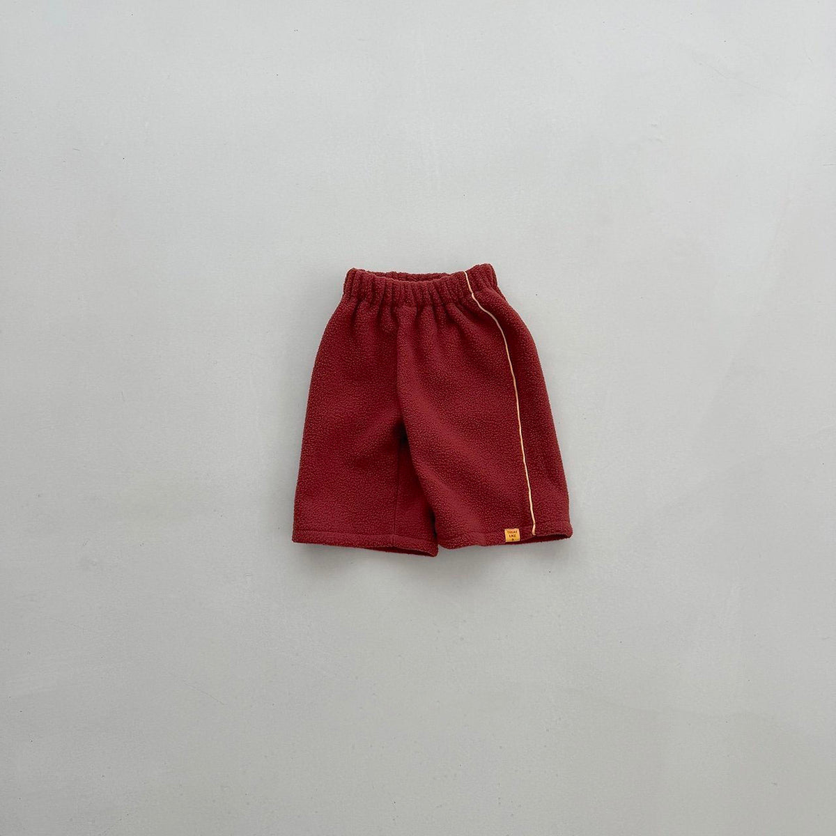 Baby Toddler FW26 Fleece Side Line Wide Pants (4m-6y) - 2 Colors