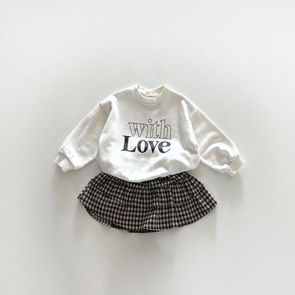 Toddler F25 Plaid Frill Skort (12m-7y) - 2 Colors - AT NOON STORE