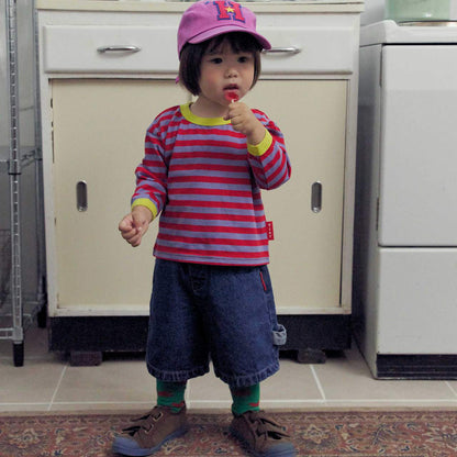 Toddler F26 Denim Bermuda Pants (2-7y) - Blue