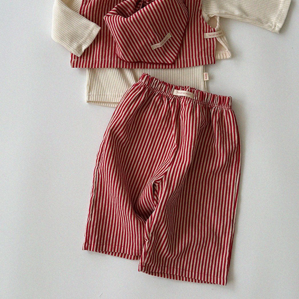 Baby/Toddler Aosta F26 Stripe Pull-on Pants (3m-5y)- 4 Colors