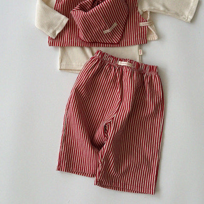 Baby/Toddler Aosta F26 Stripe Pull-on Pants (3m-5y)- 4 Colors