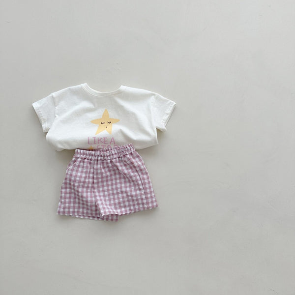 Kids Gingham Shorts (2-6y) - 4 Colors