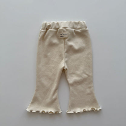 Baby/Toddler Aosta F25 Basic Flare Pants (3m-5y)- 2Colors