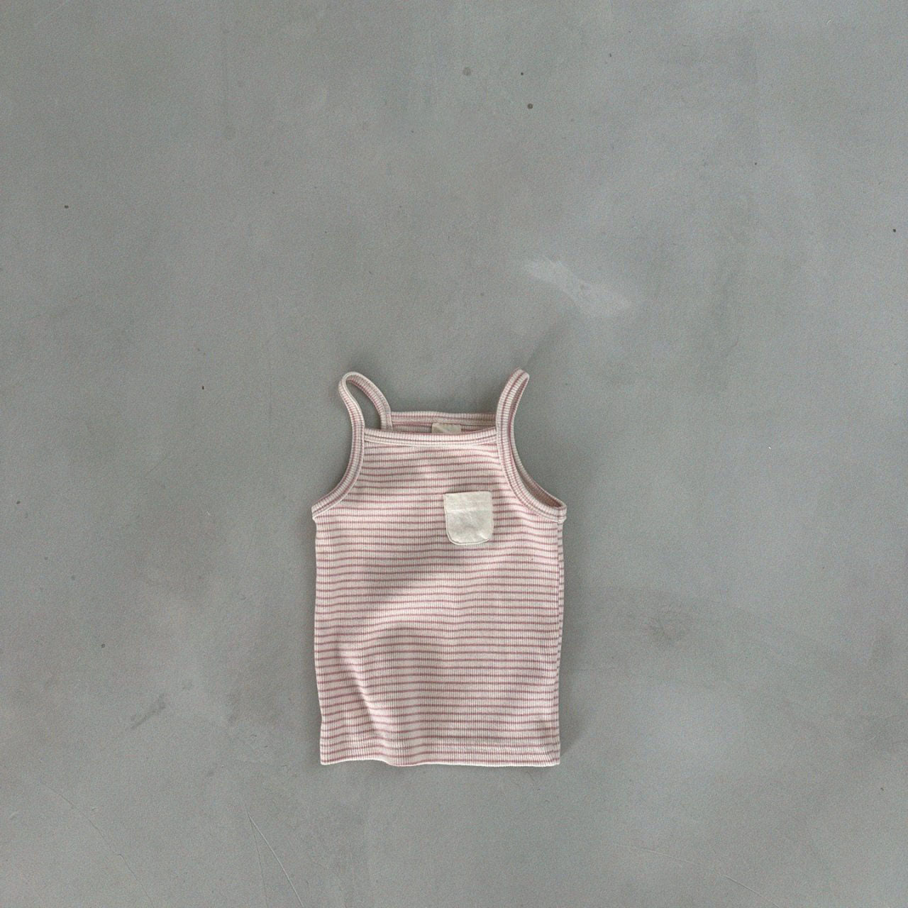 Toddler Bella Stripe Pocket Tank Top (3m-5y) - 4 Colors