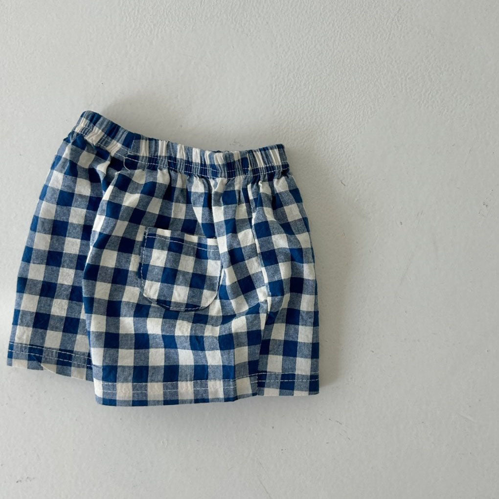 Baby Toddler Land Gingham Shorts (4m-6y) - 3 Colors - AT NOON STORE