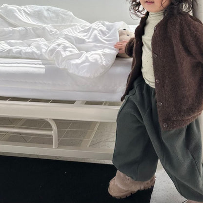 Toddler W25 Fleece Stitch Detail Jogger Pants (1-7y) - 3 Colors