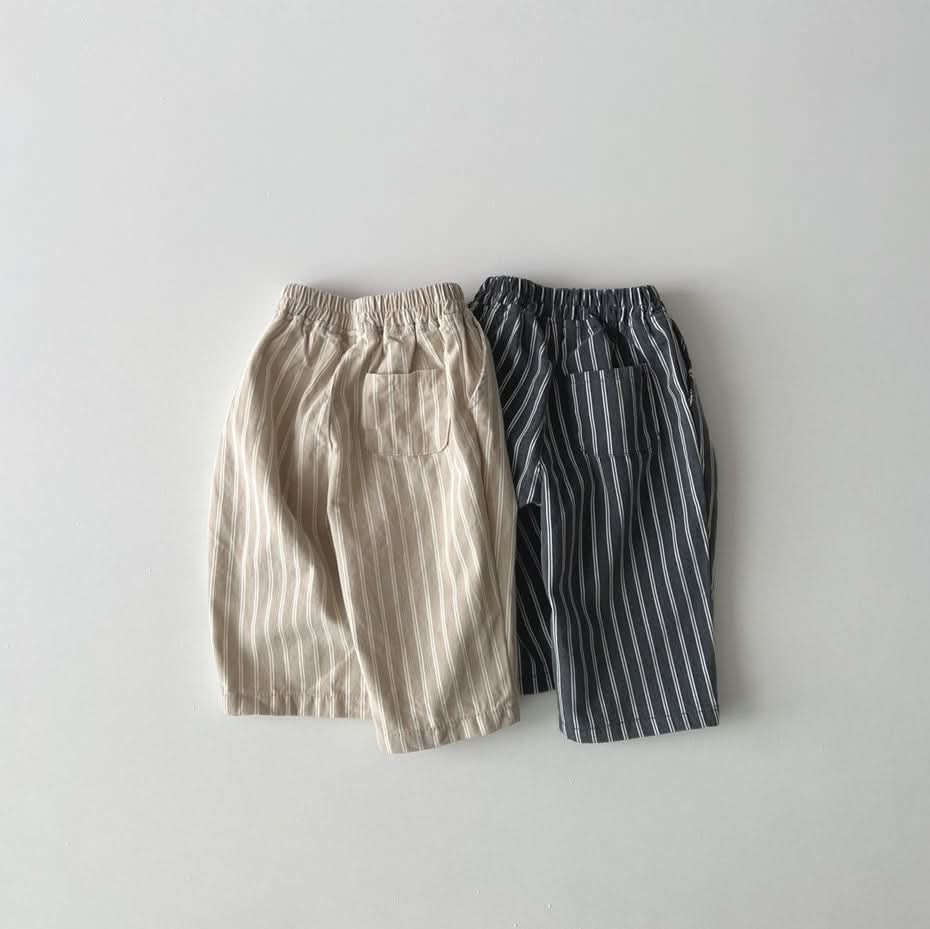 Toddler S25 Stripe Pull On Pants (1-6y) - 2 Colors - AT NOON STORE