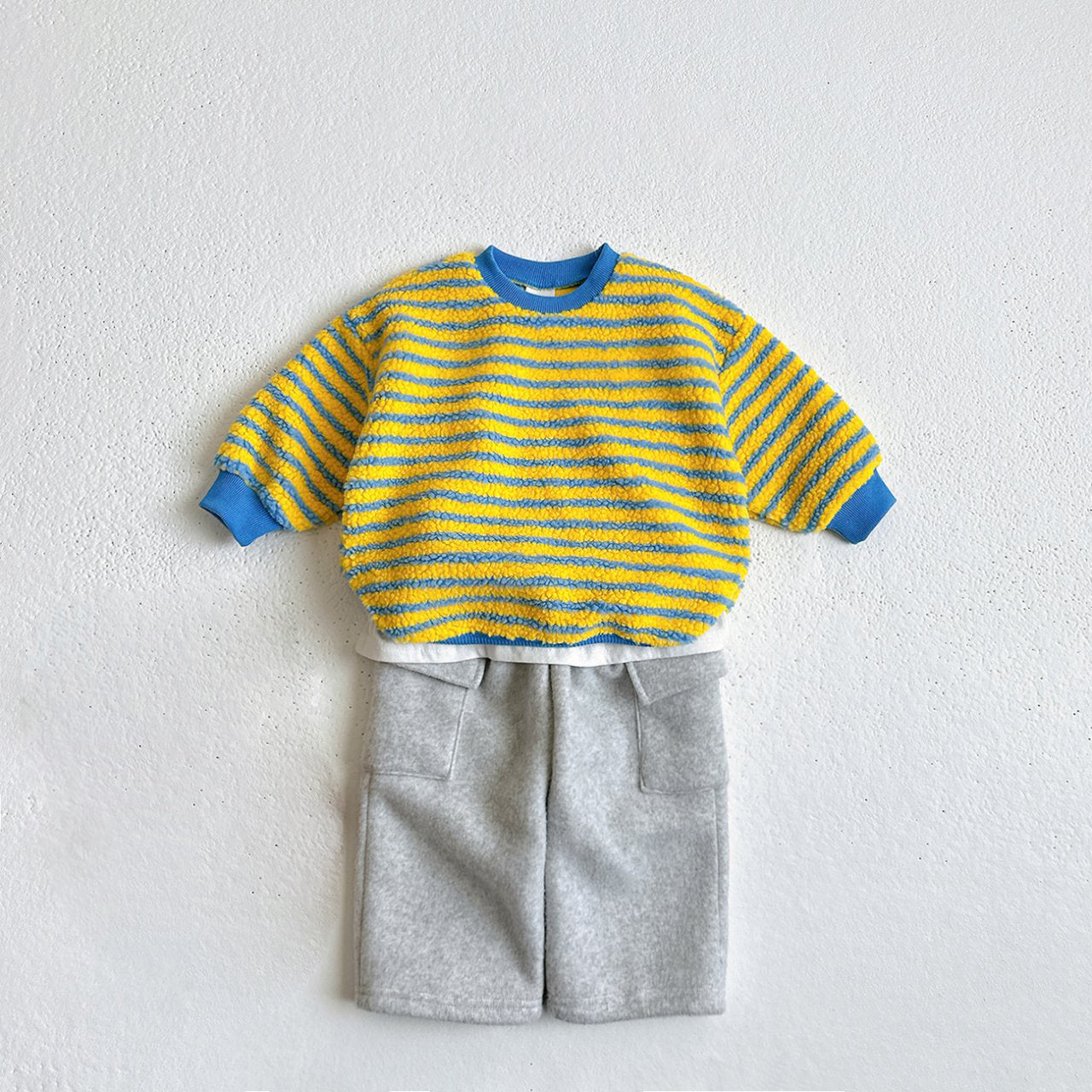 Toddler W25 Fleece Cargo Wide Pants (1-6y) - 3 Colors