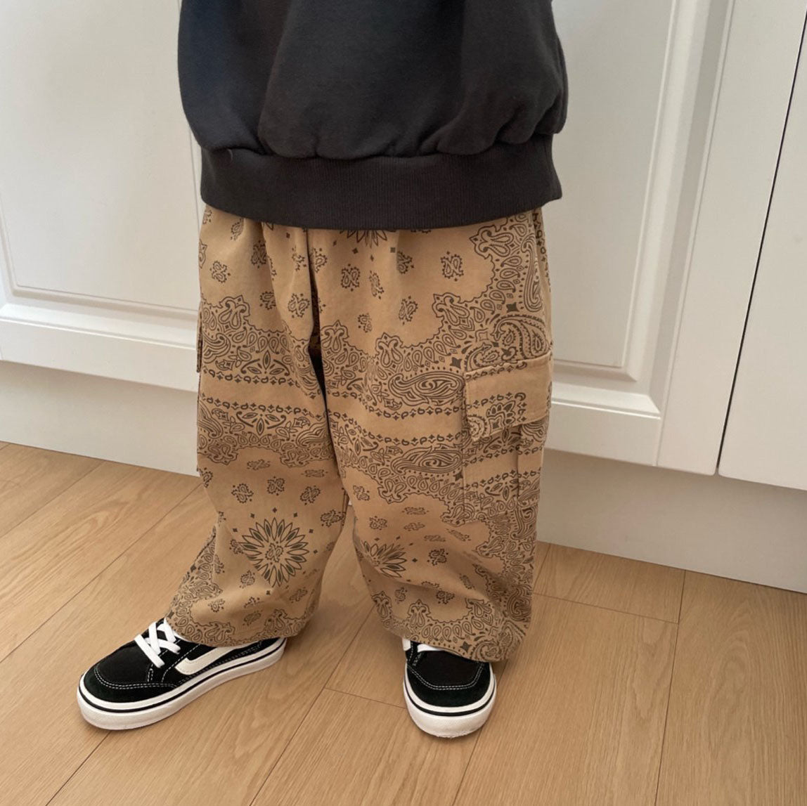 Kids F25 Bandana Printed Cargo Pants (2-7y) - 2 Colors
