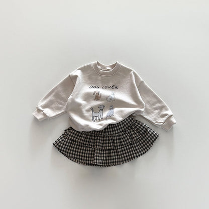 Toddler F25 Dog Lover Long Sleeve Sweatshirt (12m-7y) - 3 Colors - AT NOON STORE