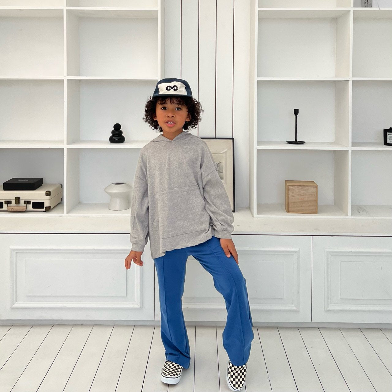 Kids SP26 Pin Tuck Pull-on Pants (2-7y) - 2 Colors