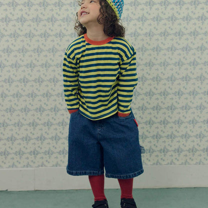 Toddler F26 Stripe Long Sleeve Top (2-6y) - 2 Colors