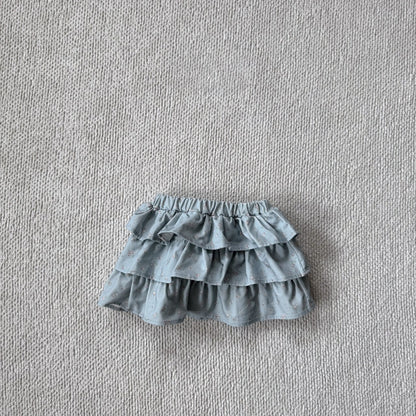 Baby Bella F25 Collared Jacket and Frill Skirt Set (6m-3y) - 2 Colors
