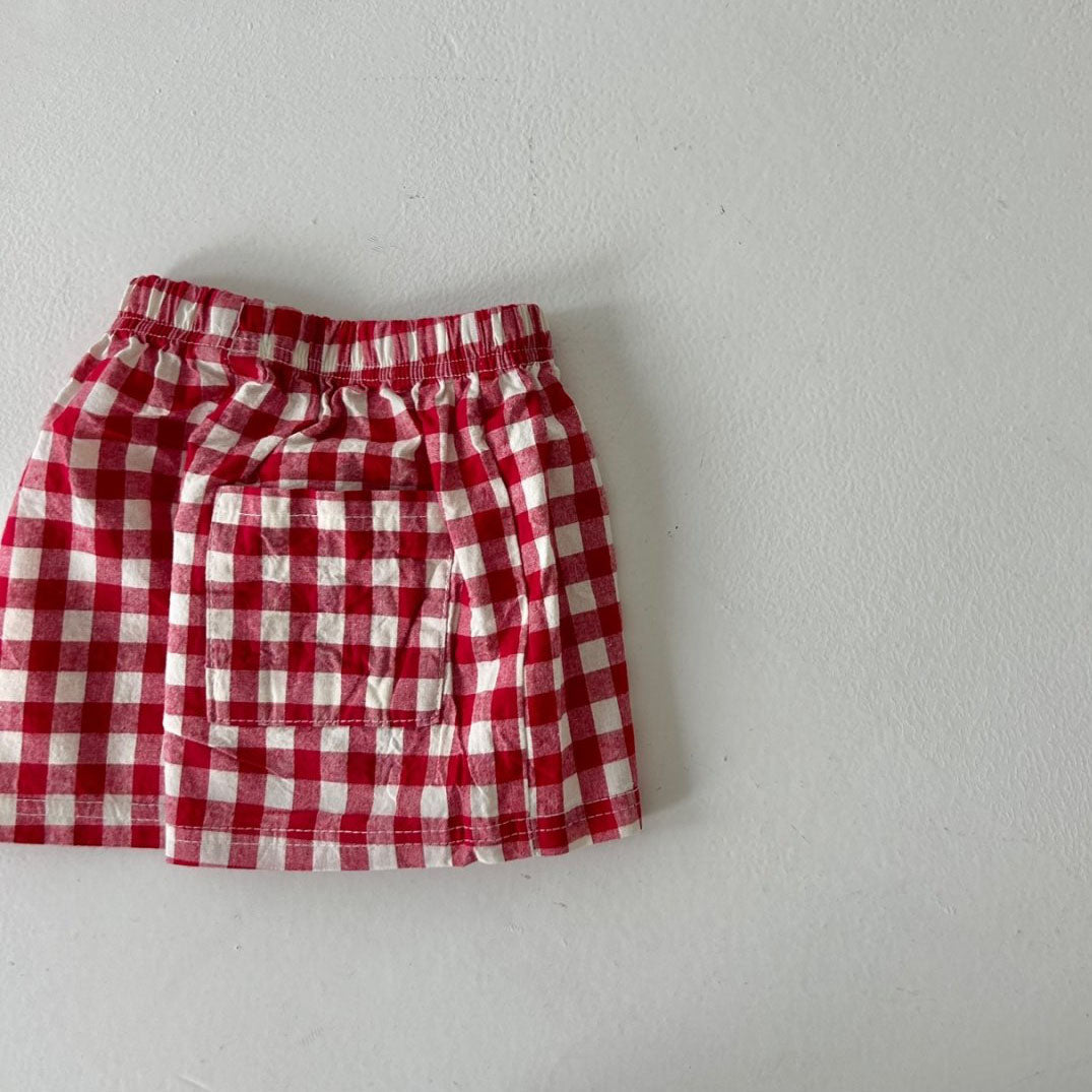 Baby Toddler Land Gingham Shorts (4m-6y) - 3 Colors - AT NOON STORE