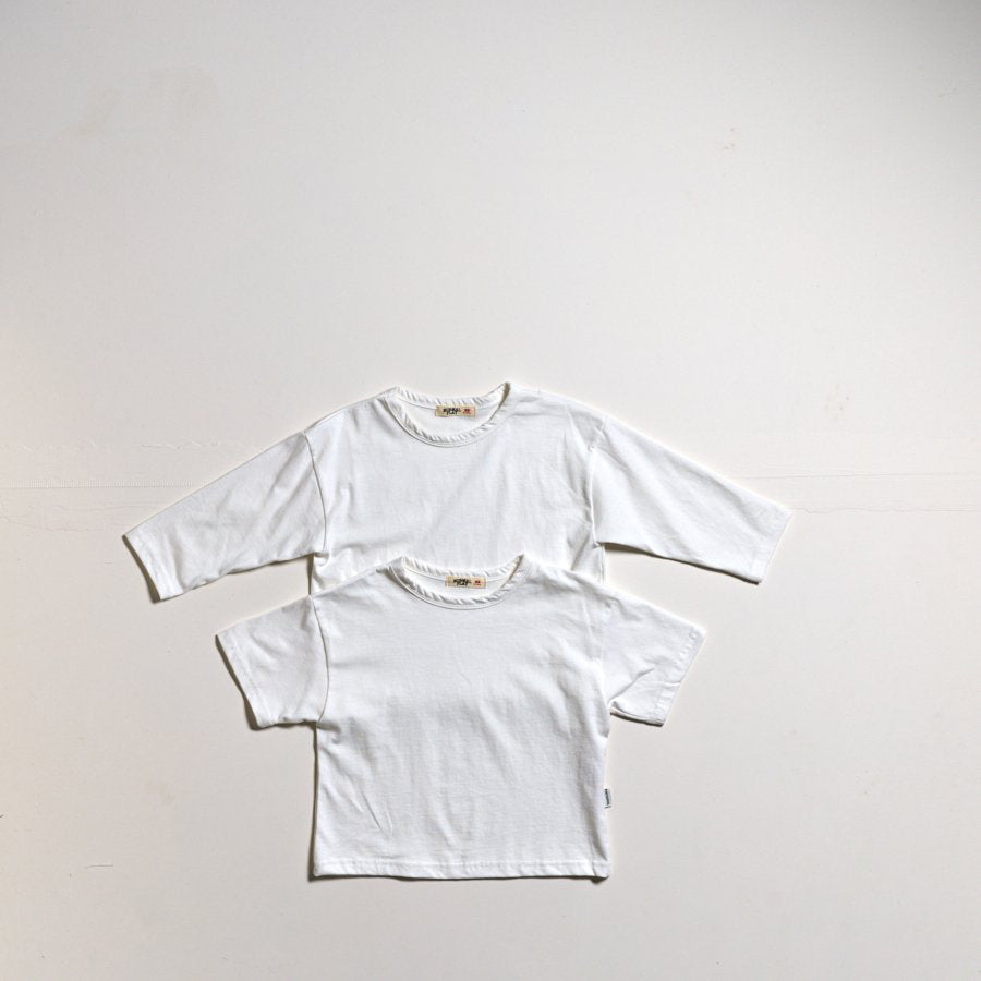 Toddler SP26 Basic Short Sleeve Top (10m-6y) - 8 Colors