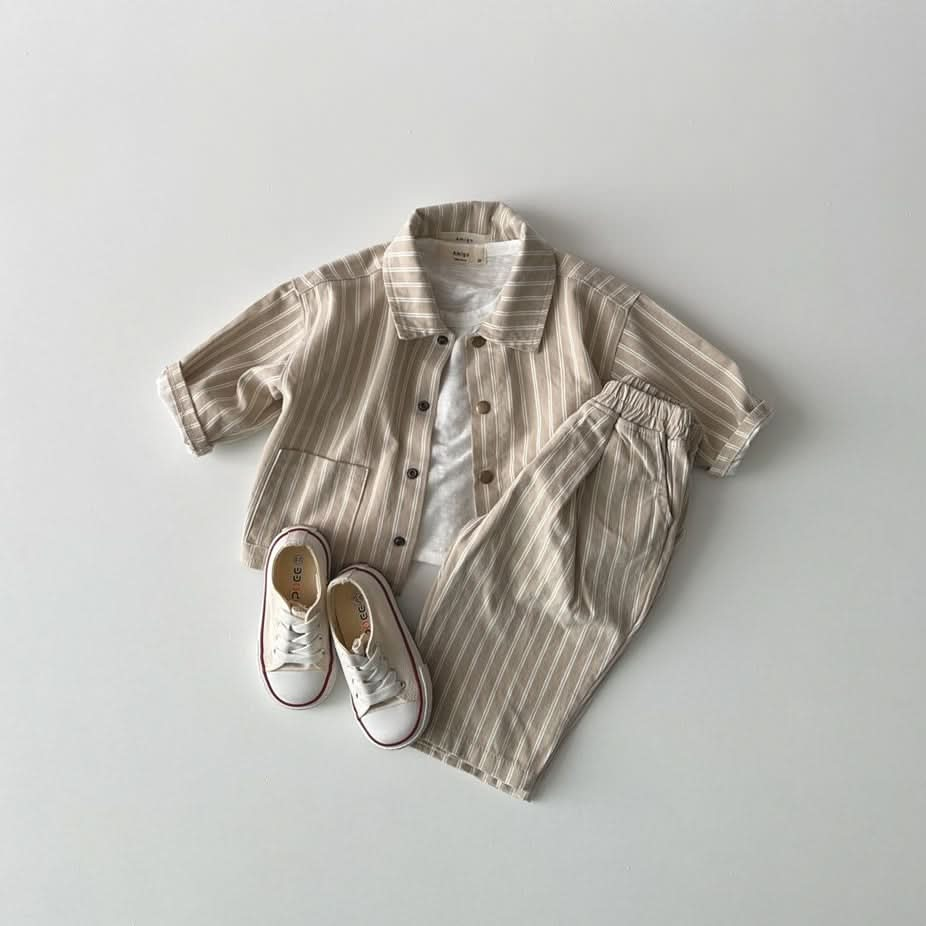 Toddler S25 Stripe Pocket Jacket (1-6y) - 2 Colors - AT NOON STORE