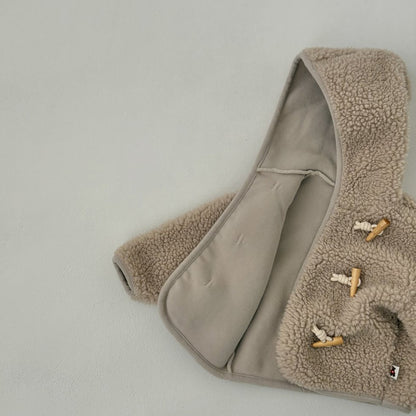 Toddler Land W25 Sherpa Duffle Hooded Jacket (1-6y) - 2 Colors