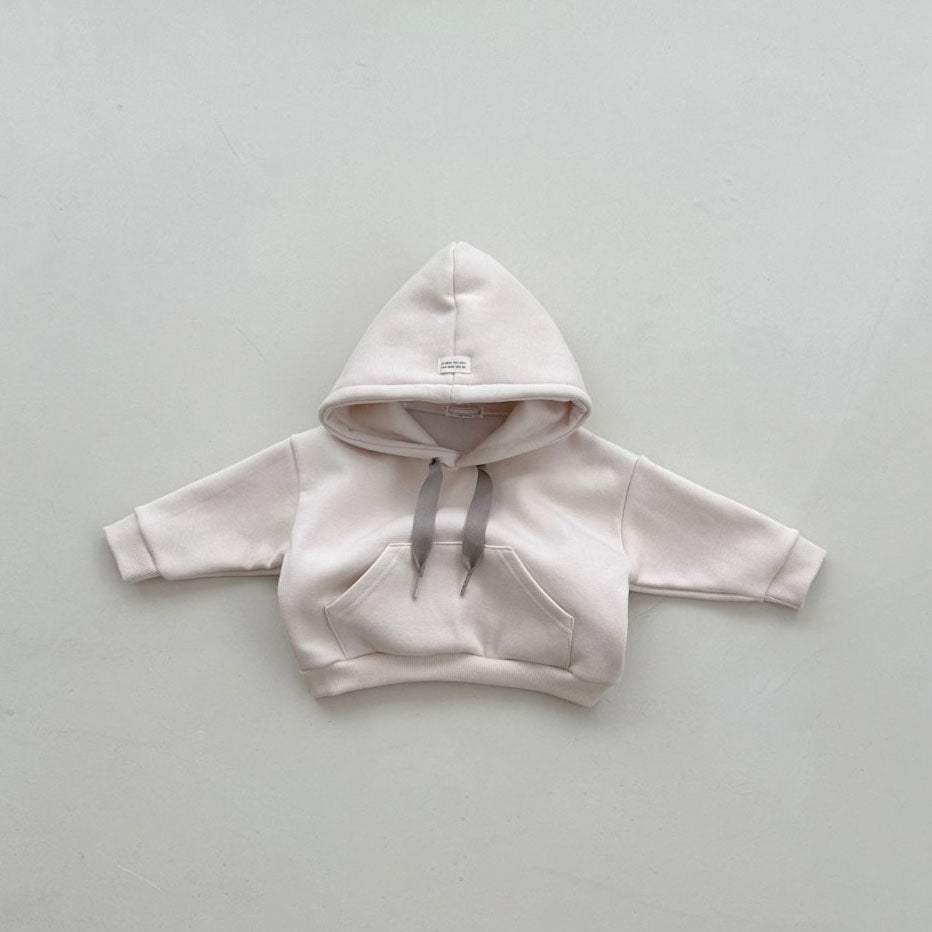 Baby W24 Warm Brushed Fabric Hoodie (4-18m) - 2 Colors