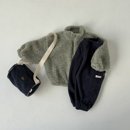 Toddler Land W25 Corduroy Cargo Jogger Pants (1-6y) - 3 Colors