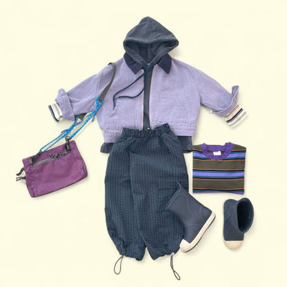 Toddler F25 Adjustable Hem Plaid Cargo Pants (3-7y) - 2 Colors - AT NOON STORE