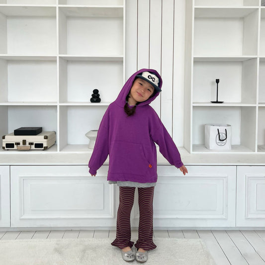 Kids SP26 Stripe Ruffle Hem Leggings (2-7y) - 2 Colors